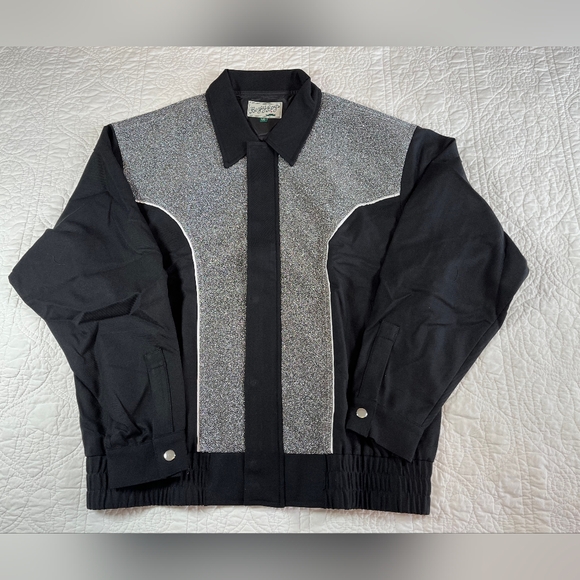 Bogey Boys Black Glitter Jacket-Large